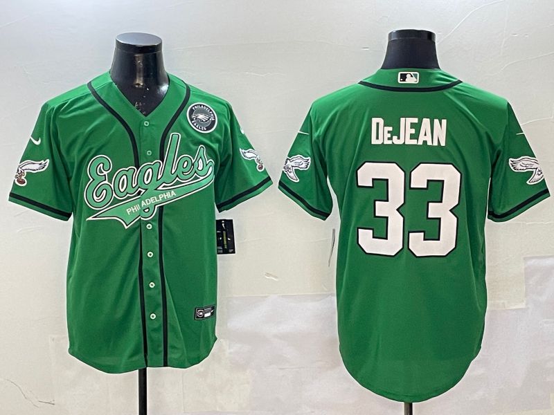 Men Philadelphia Eagles #33 Dejean Green Joint Name 2025 Nike Limited NFL Jersey style 1->ncaa teams->NCAA Jersey